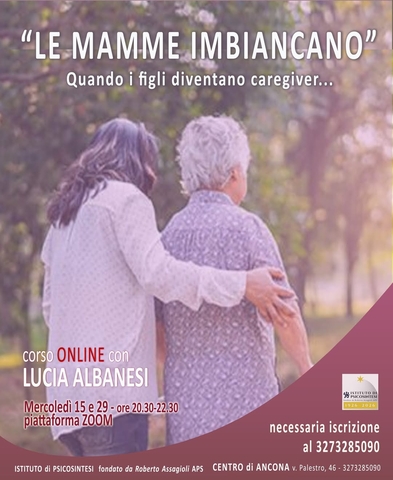 LE MAMME IMBIANCANO: quando i figli diventano caregiver