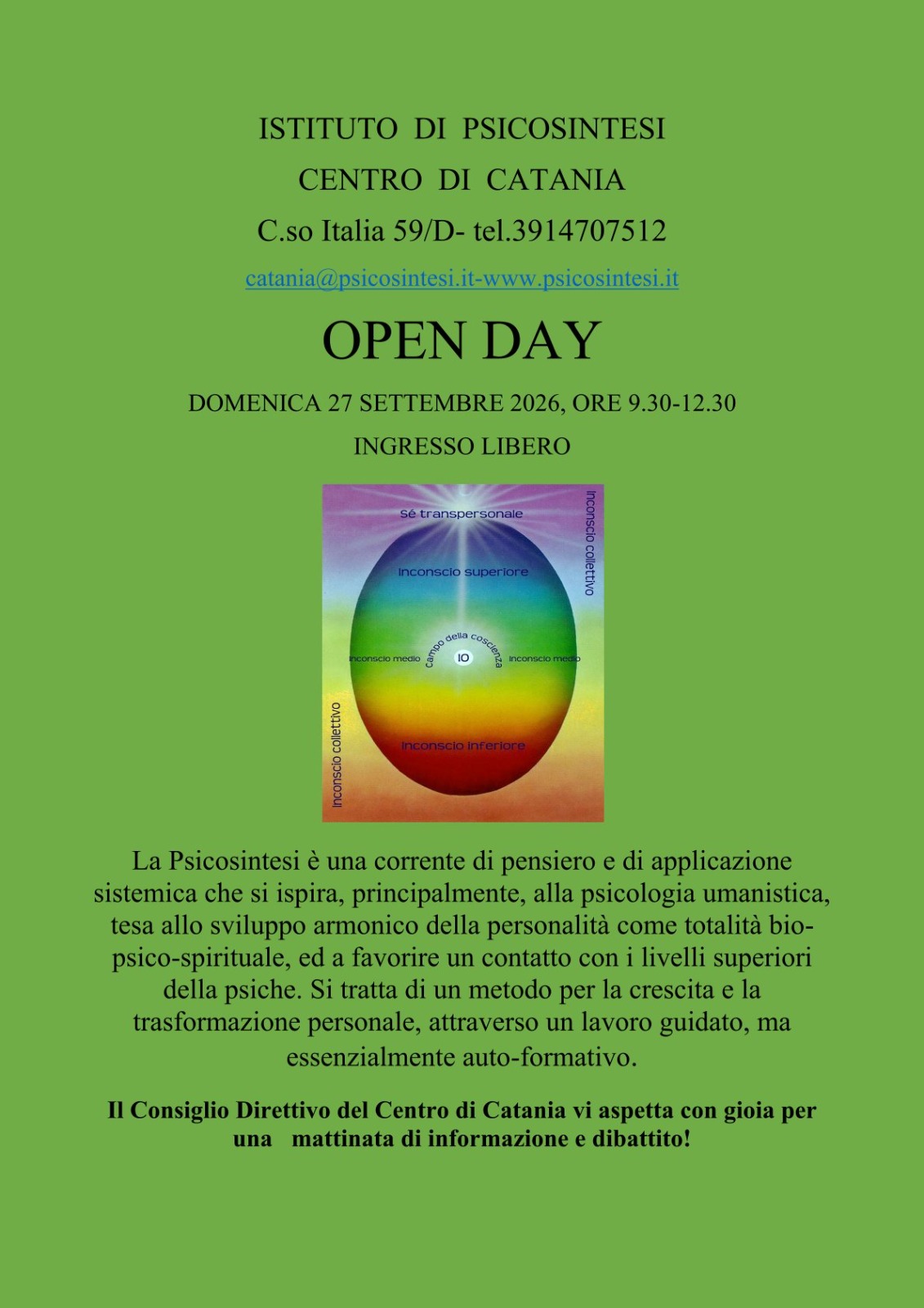 Open day 27-09-2026