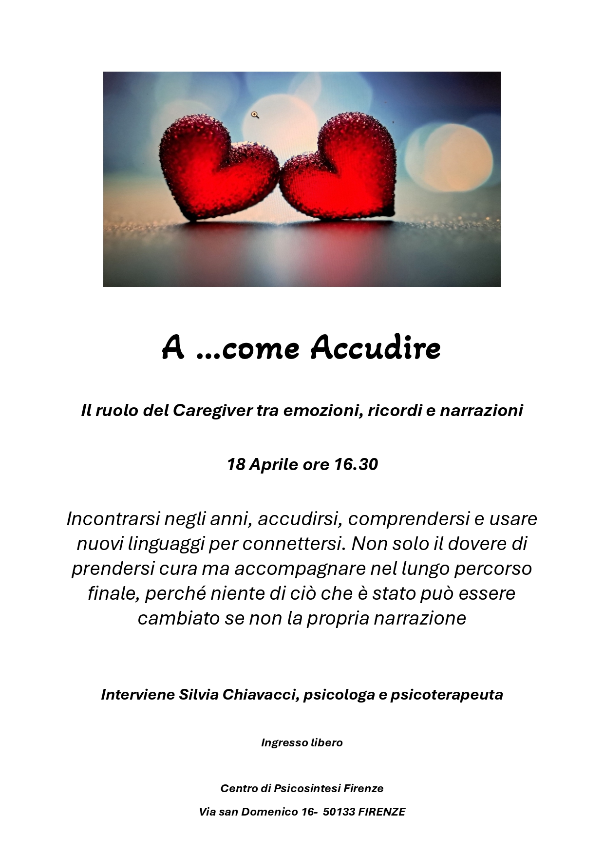 Conferenze del sabato pomeriggio