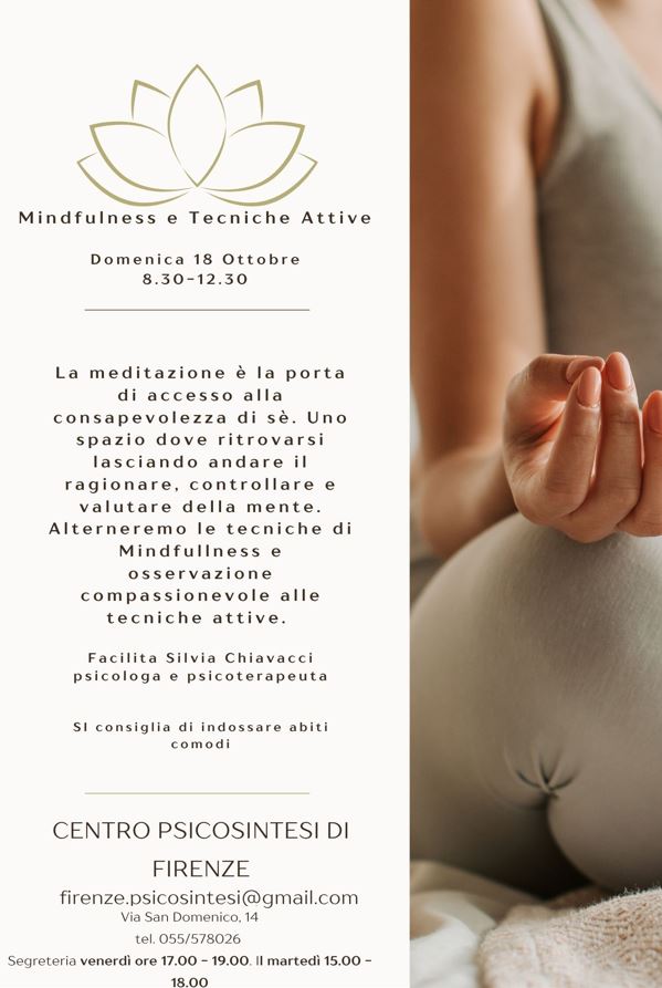 Mindfulness e tecniche attive