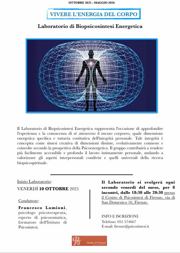 Vivere l'energia del corpo