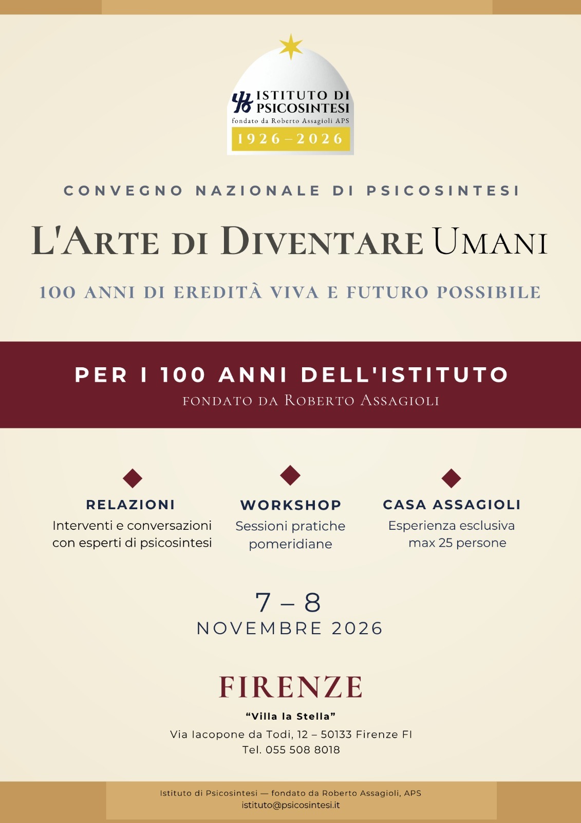 Locandina convegno 2026