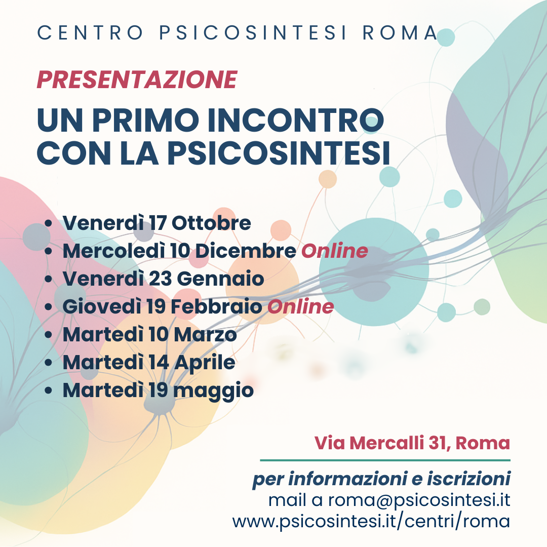 UN PRIMO INCONTRO CON LA PSICOSINTESI