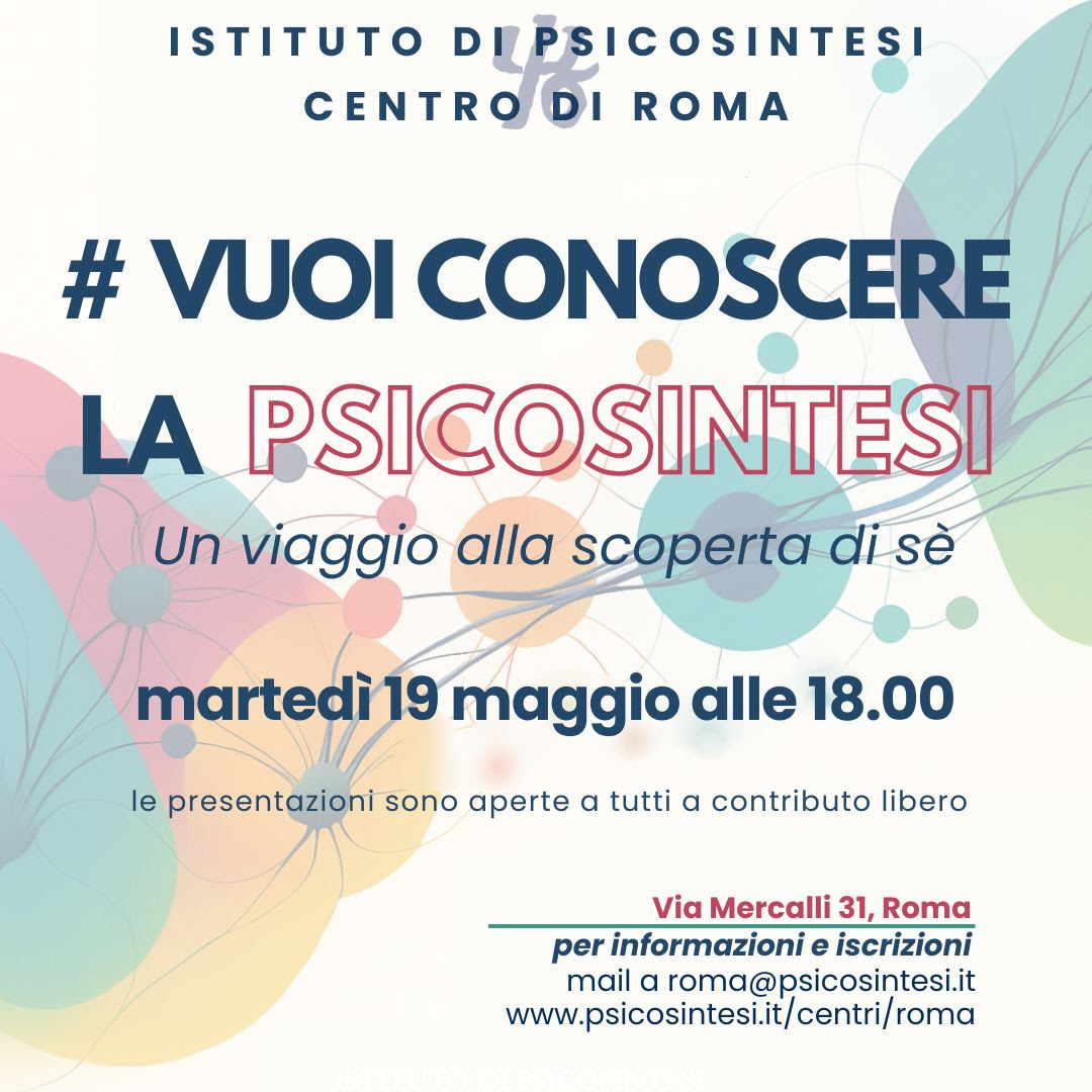 UN PRIMO INCONTRO CON LA PSICOSINTESI