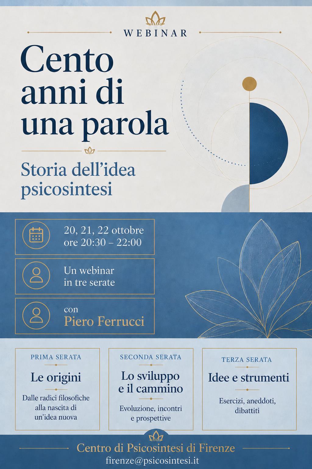 Cento anni in una parola. Storia dell'idea Psicosintesi.