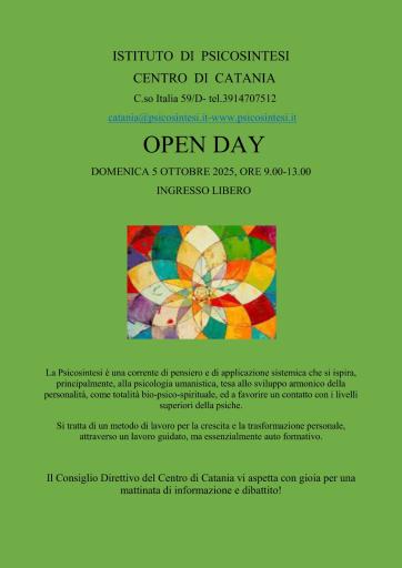 OPEN DAY 05-10-2025