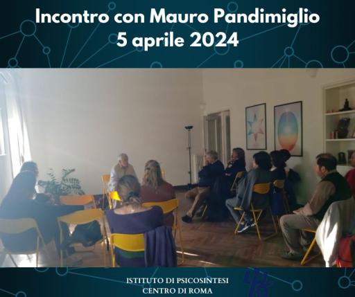 Conferenza Mauro Pandimiglio "Formazione come autoeducazione?" 5 apr 24