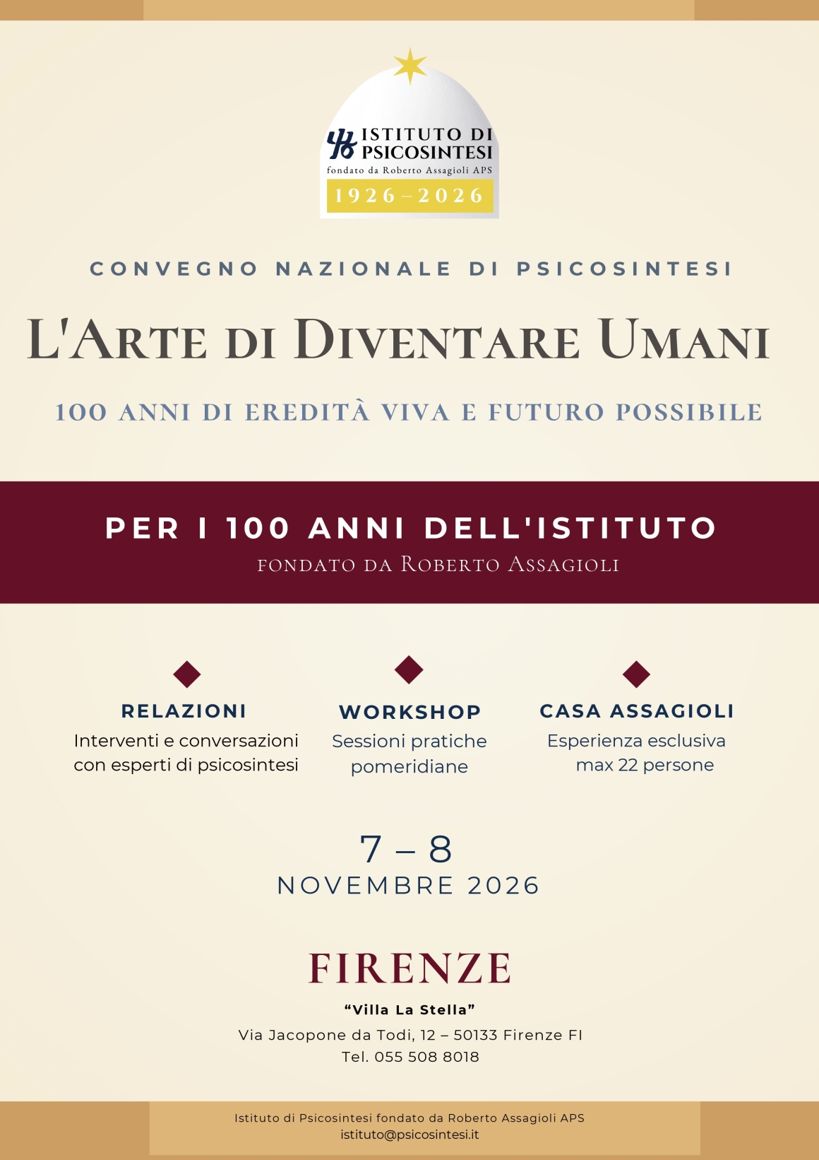 CONVEGNO CENTENARIO