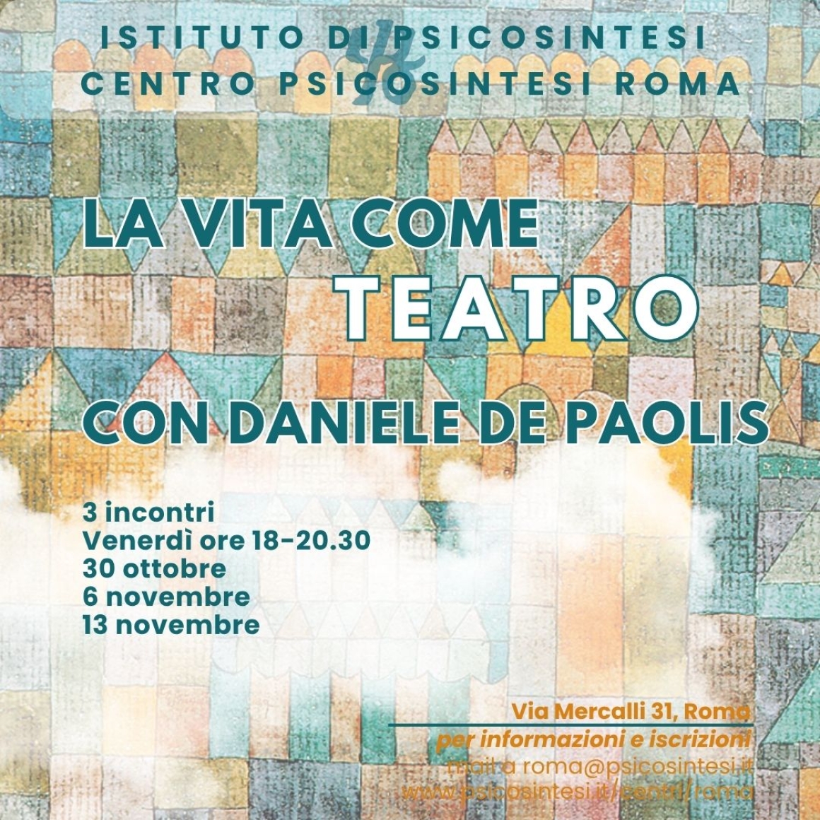 LA VITA COME TEATRO