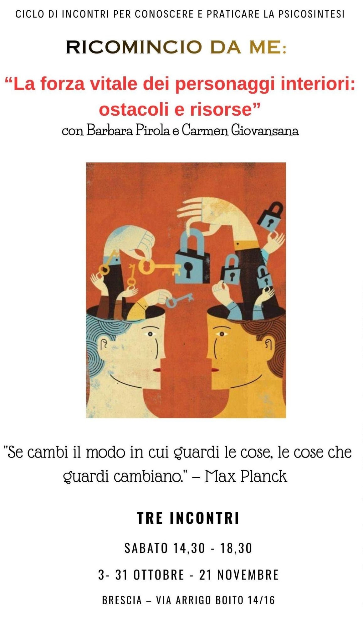 RICOMINCIO DA ME