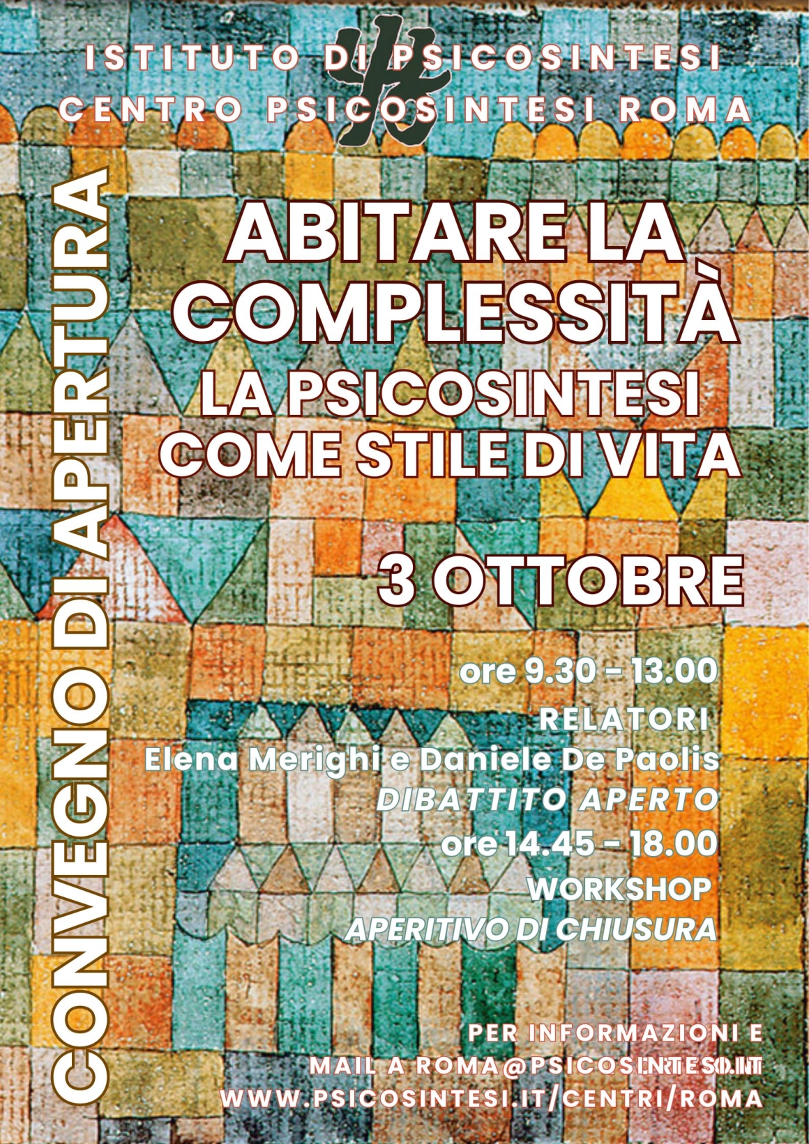 Convegno di apertura 2026-2027